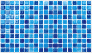 Betsan MixBlue Cam Mozaik Havuz Kaplaması 25x25 mm