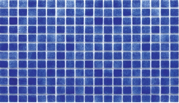Cam Mozaik Havuz-Kaplaması - Kobalt-Mavi