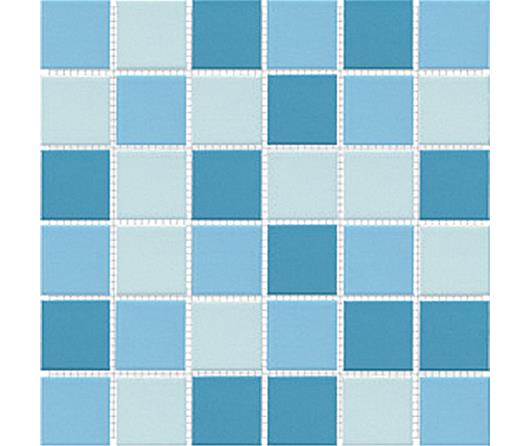 Serapool Porselen Mozaik 5x5 Üçlü Mavi